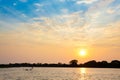 Sundown from Pantanal, Brazil