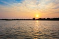 Sundown from Pantanal, Brazil