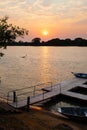 Sundown from Pantanal, Brazil