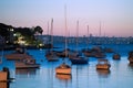 Sundown on Sydney Harbour Royalty Free Stock Photo