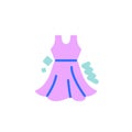 Sundress flat icon