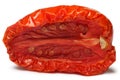 Sundried tomato half Royalty Free Stock Photo