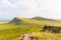 Sunduki mountain range in Khakassia, Russia Royalty Free Stock Photo