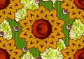 Sunflower africa ethnic patterns 13