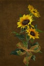 Sunflower bouquet