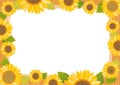 Sunflower card