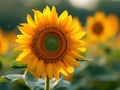 sunflower closeup floral background