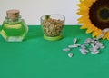 Sunflower edible products