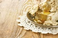 Sunflower halva with honey, oriental sweets