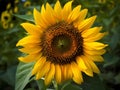 Sunflower (Helianthus annuus) (Generative AI)