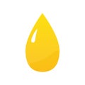 Sunflower oil drop vector illustration