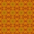 Sunflower pattern background sun flower. kalamkari geometric Royalty Free Stock Photo