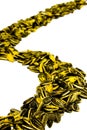 Sunflower Seed S-curve Royalty Free Stock Photo