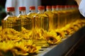 From sunflower seeds to refined oil, a precise factory production line