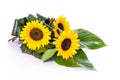 Sunflowers table decoration