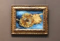 Sunflowers by Vincent van Gogh in Metropolitan Museum of Art, New York Royalty Free Stock Photo