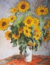 Sunflowers, 1881 by Claude Monet