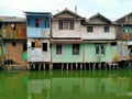 Sungai Duri, Roxy mas, JThe atmosphere of a densely populated settlement standing on the river