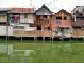 Sungai Duri, Roxy mas, JThe atmosphere of a densely populated settlement standing on the river