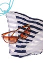 Sunglasses and the bikini Royalty Free Stock Photo