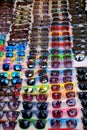 Sunglasses on display for sale in Puerto Penasco Mexico Royalty Free Stock Photo