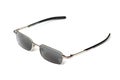 Sunglasses gray lenses and stainless steel rims
