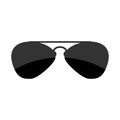 Sunglasses isolated. Accessory from sun on white background Royalty Free Stock Photo