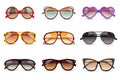 Sunglasses Realistic Set