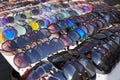 Sunglasses for sale Royalty Free Stock Photo