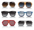 Sunglasses Vector Set