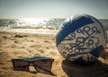 Sunglasses, and volleyball