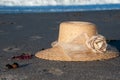 Sunhat on beach