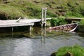 Sunken boat