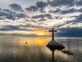 Sunken Cemetery in Camiguin Island. Philippines.