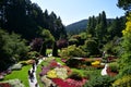 The Sunken Garden in summer