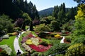 The Sunken Garden in summer