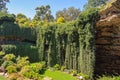 Sunken Garden - Mount Gambier Royalty Free Stock Photo