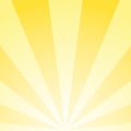 Sunlight abstract background. Bright yellow color burst background. Vector illustration Royalty Free Stock Photo