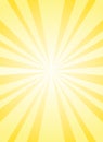 Sunlight abstract background. Bright yellow color burst background. Vector illustration Royalty Free Stock Photo