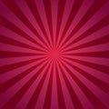 Sunlight abstract background. Red burst background. Vector illustration. Sun beam ray sunburst pattern Royalty Free Stock Photo