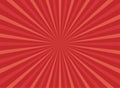 Sunlight abstract background. red color burst background. Vector illustration Royalty Free Stock Photo