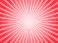 Sunlight abstract background. red color burst background. Vector illustration Royalty Free Stock Photo