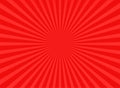 Sunlight abstract background. red color burst background. Vector illustration Royalty Free Stock Photo