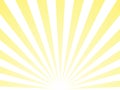 Sunlight abstract yellow rays background. Bright yellow color burst backdrop Royalty Free Stock Photo