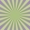 Sunlight background. Violet color burst background with green highlight. Fantasy Vector illustration