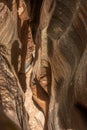 Sunlight Breaks Into Echo Canyon As It Narrows