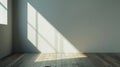 Sunlight Casting Shadows Indoors. AI generated Royalty Free Stock Photo
