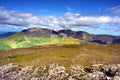 Sunlight on the Cumbrian Mountains