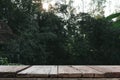 Sunlight at dusk with house in forest view Royalty Free Stock Photo