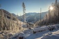 Sunlight over Western Tatra Mountains